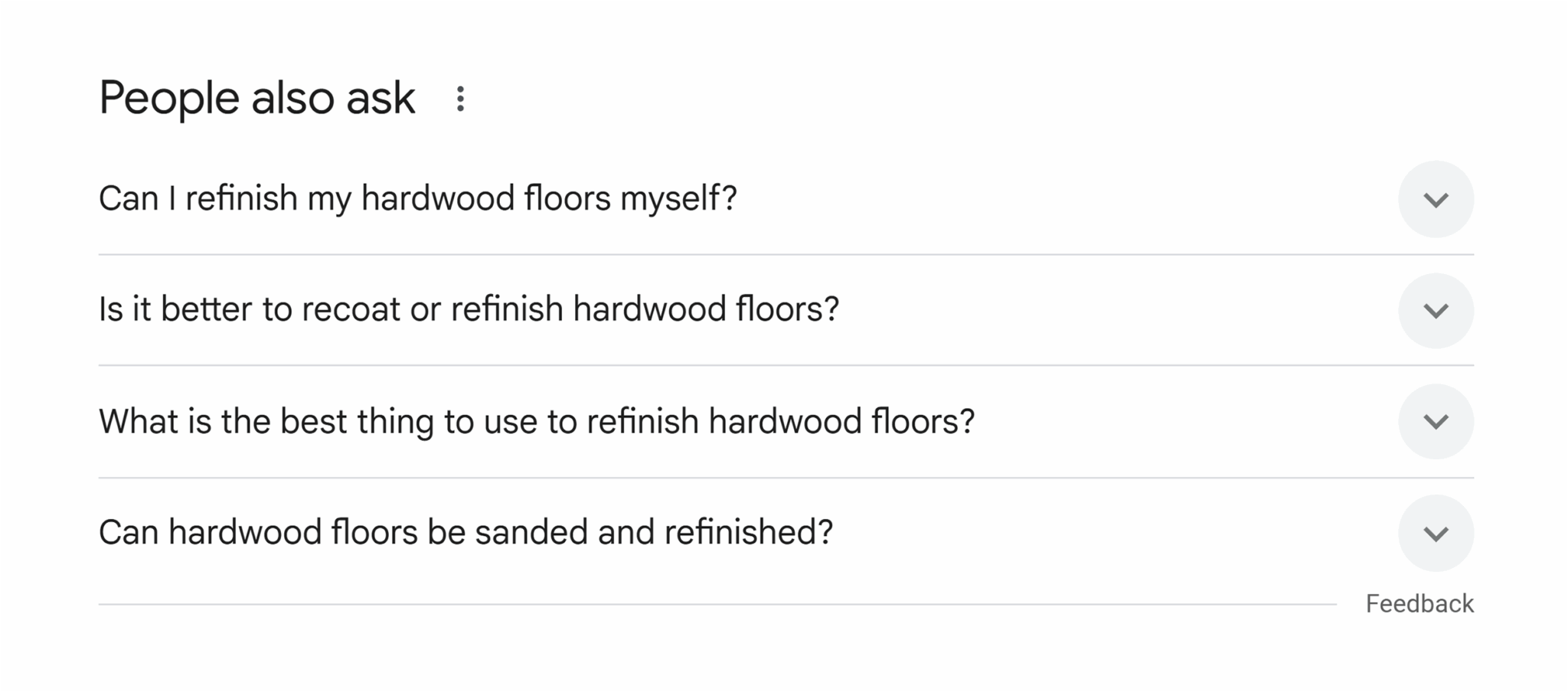 Google Serp How To Refinish Hardwood Flooring People Also Ask Scaled