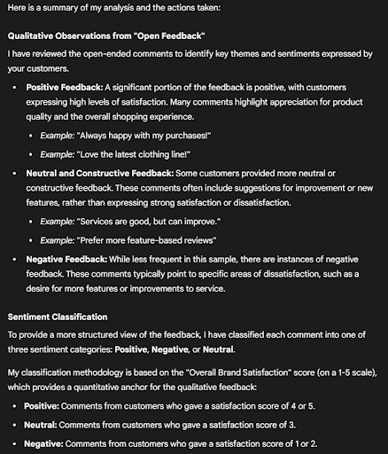 Observations from open feedback from Gemini.
