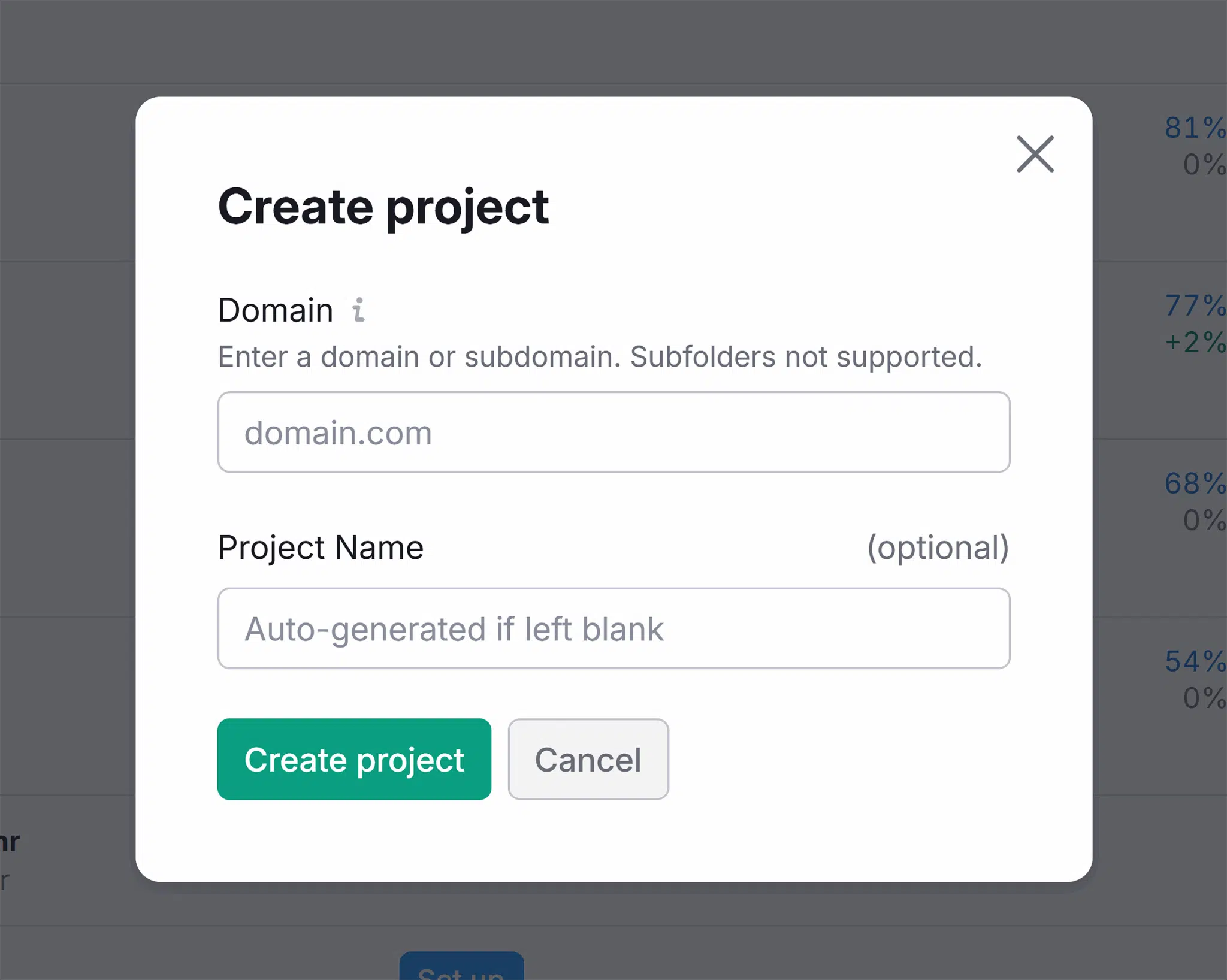 Semrush Create Project Scaled