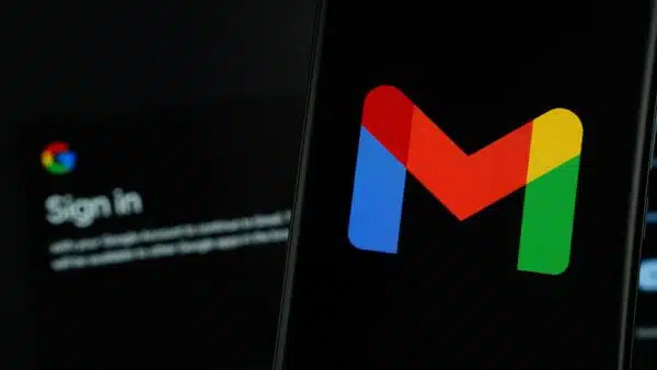 Gmail-logo-on-smartphone-and-sign-in-page-on-laptop
