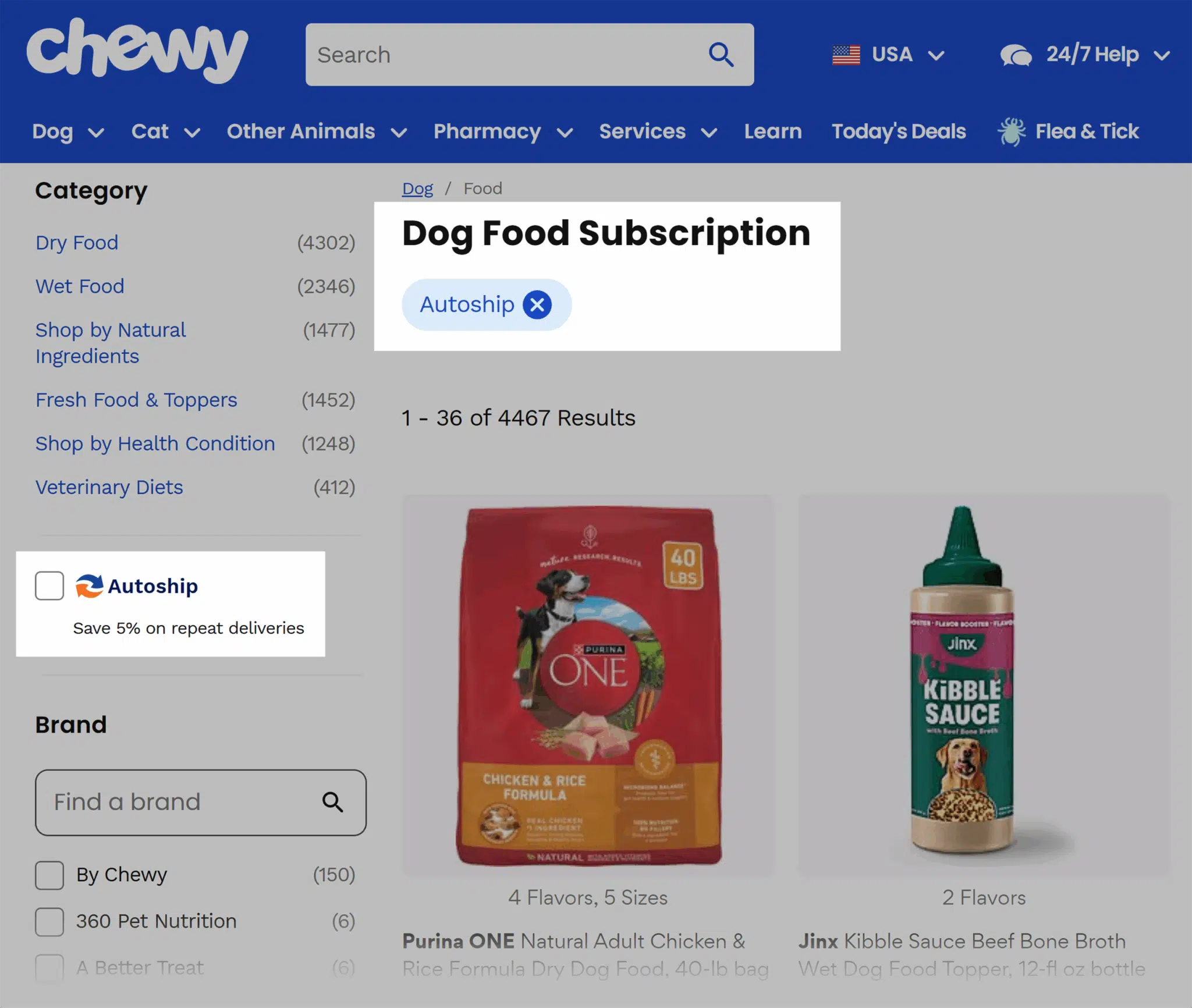 Chewy Dog Food Subscription Scaled