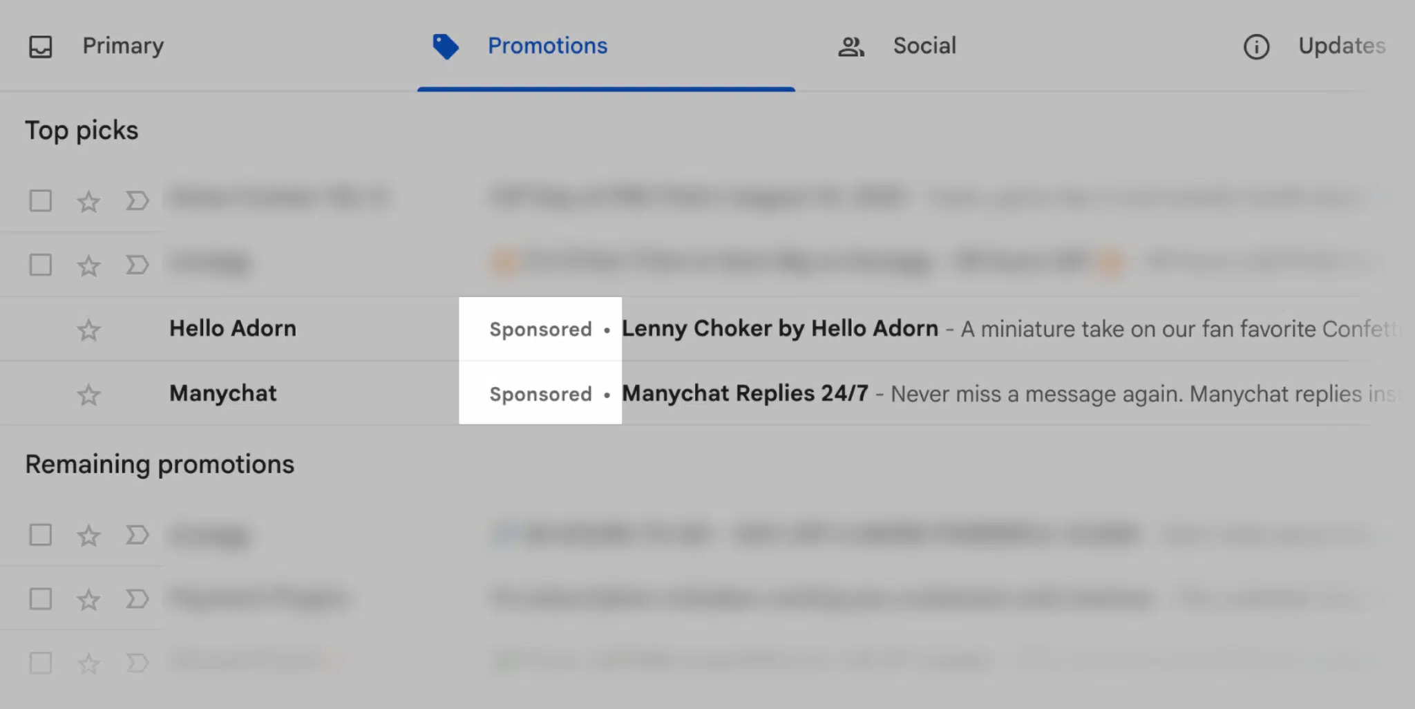 Gmail Ads Scaled