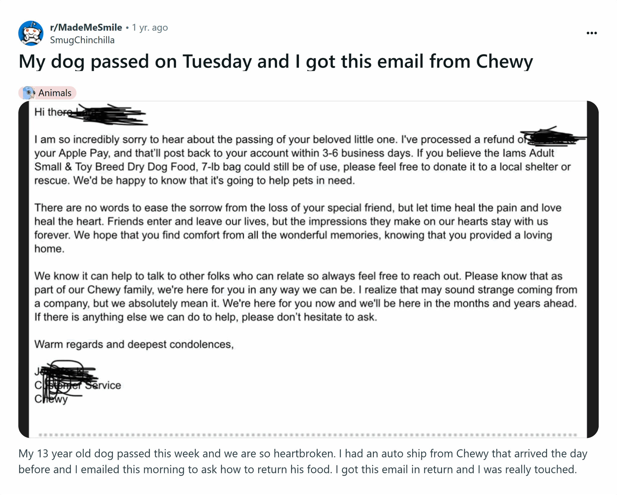 Chewy Personalized Email Scaled
