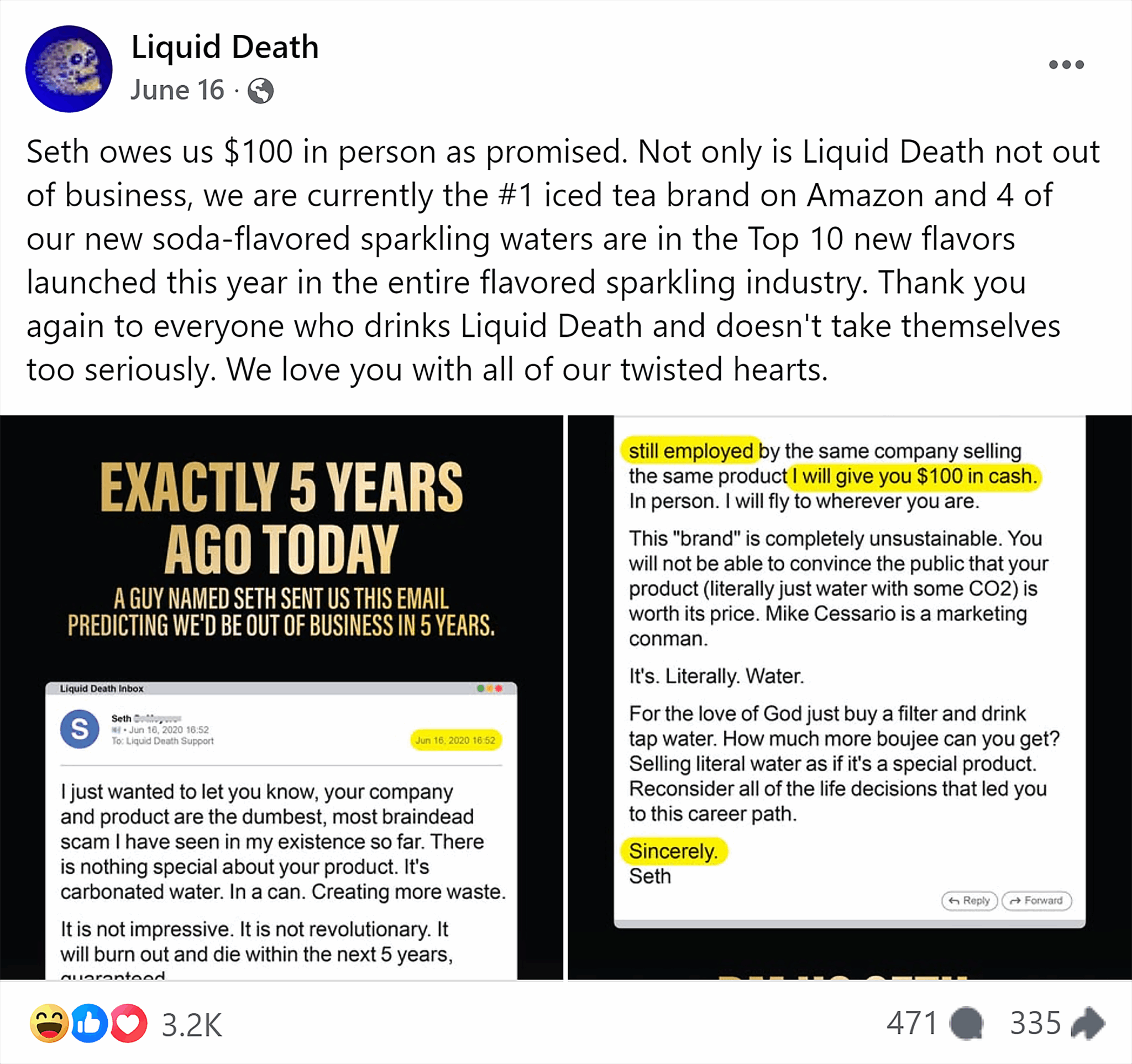 Liquiddeath Facebook Post Scaled