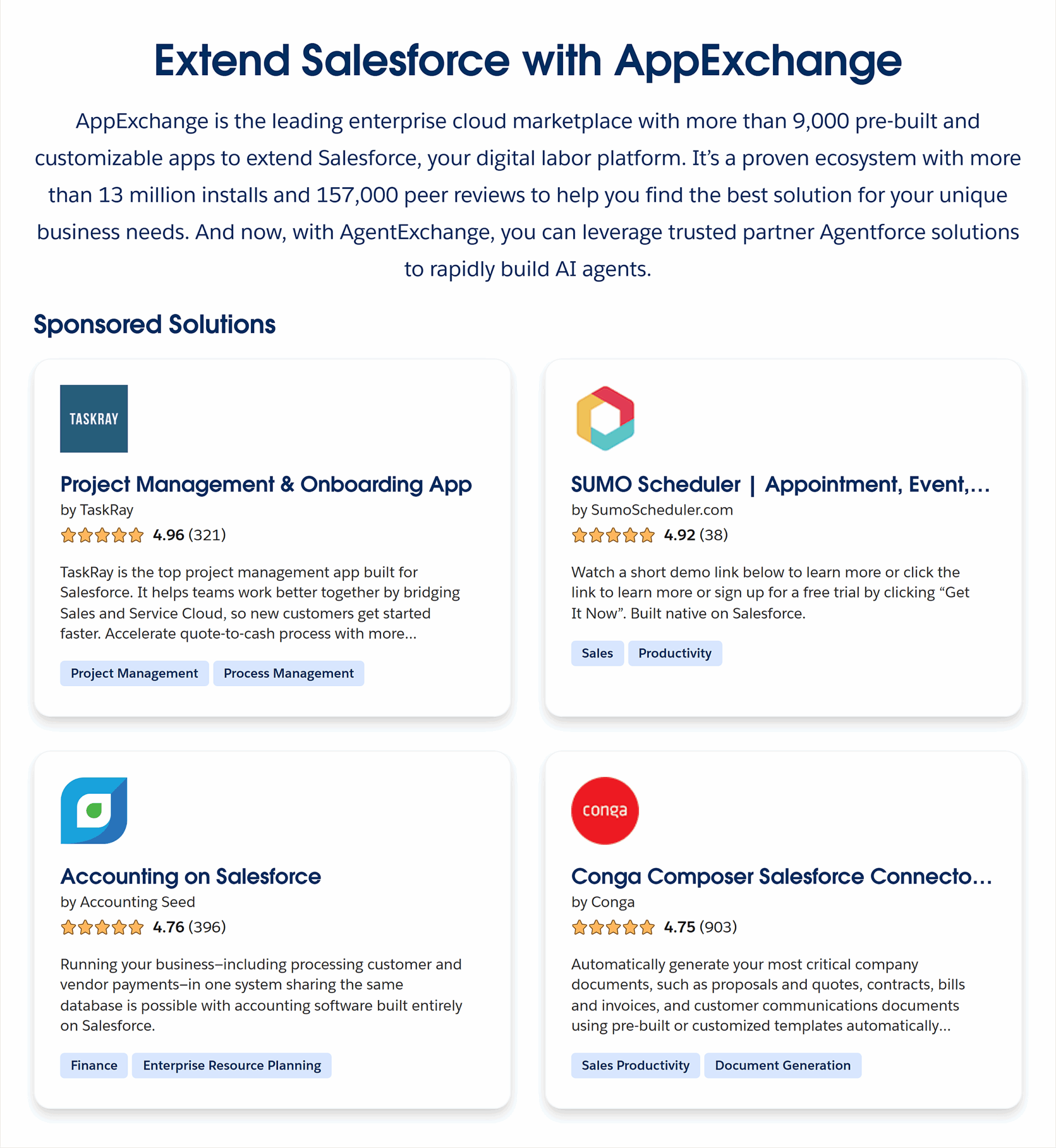 Salesforce App Exchange Scaled