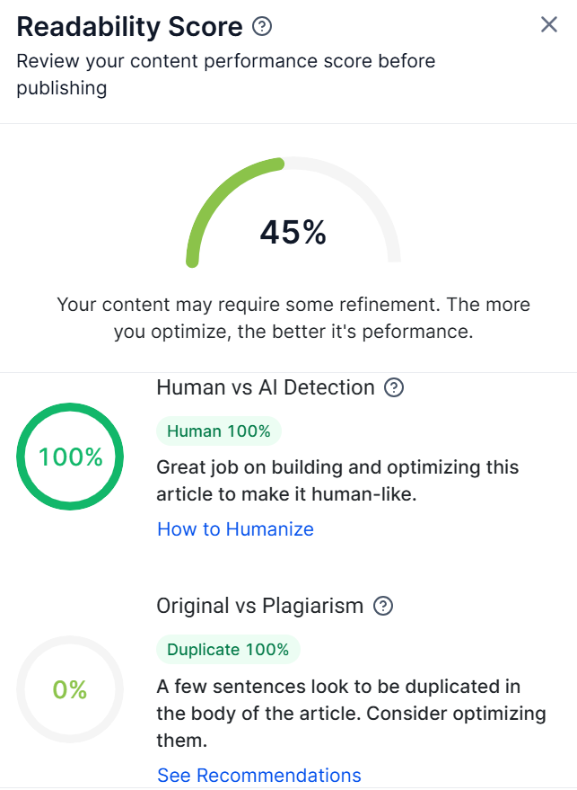 workflows-human-content-readability