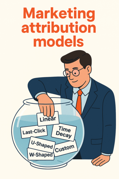 Choosing marketing attribution models.
