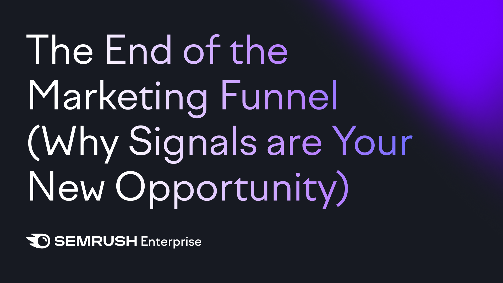 From Funnel to Signals: Break Siloes With the Five-Pillar Framework | MarTech
