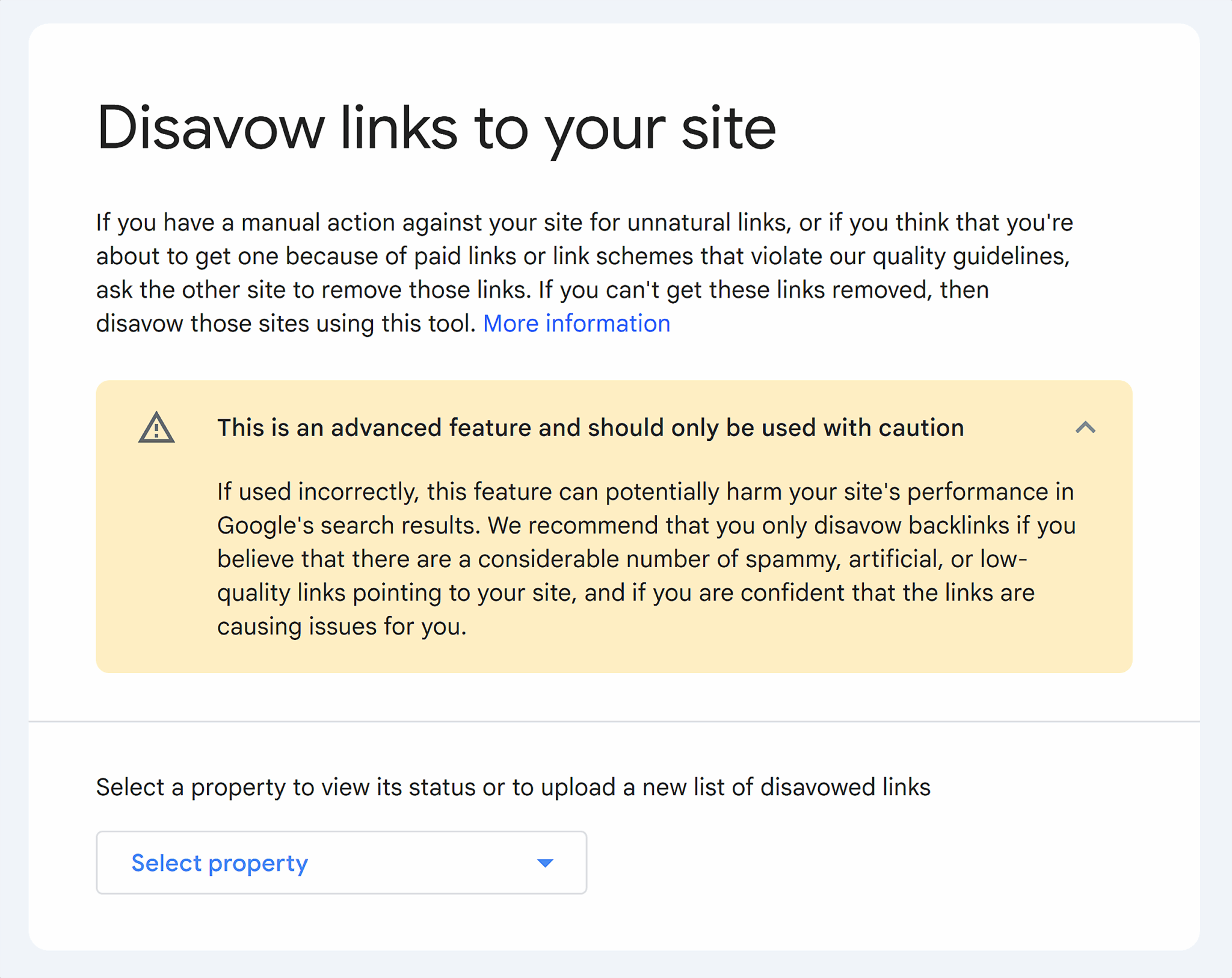 Google Search Console Disavow Tool Scaled