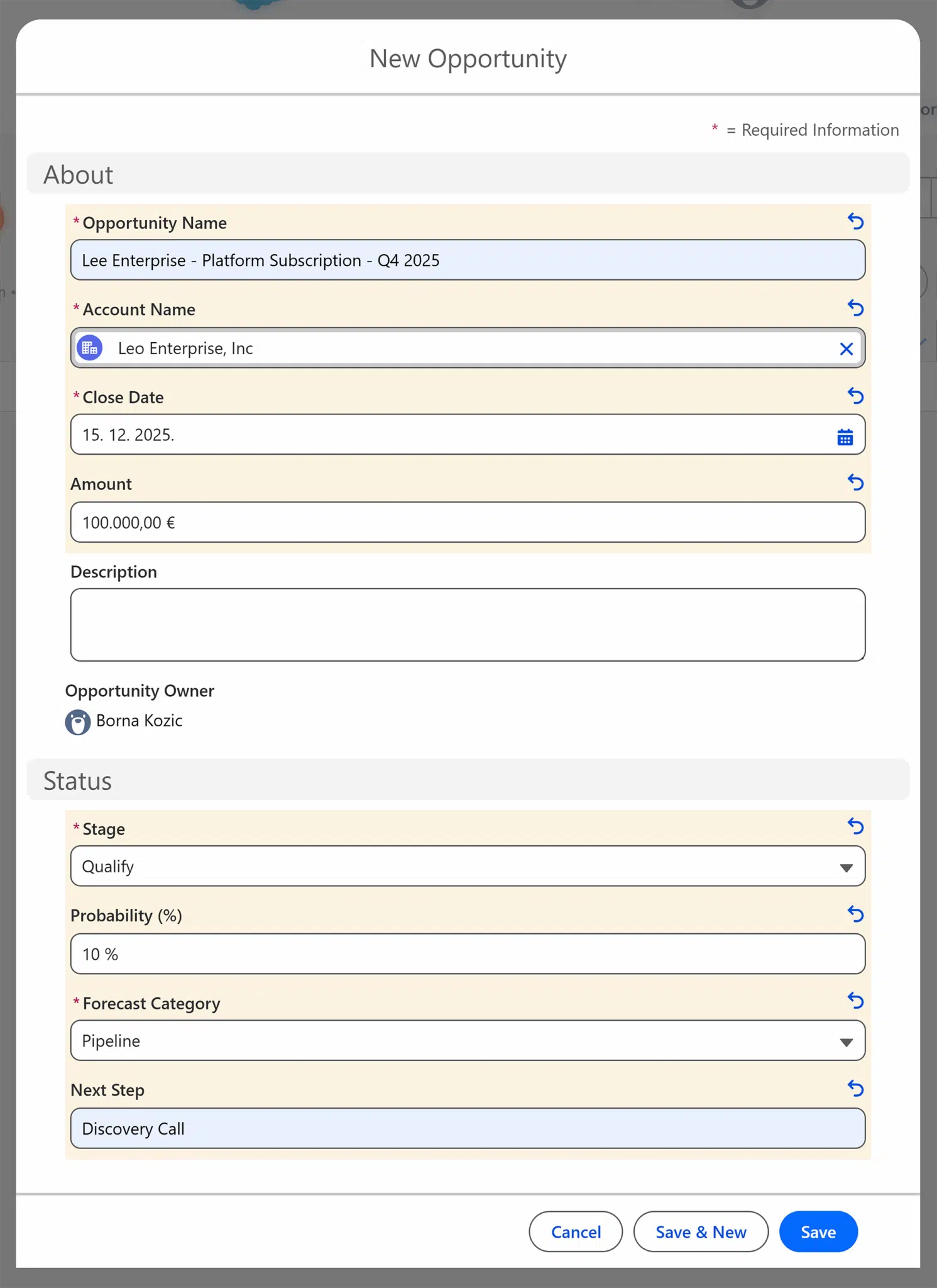Salesforce New Opportunity Scaled