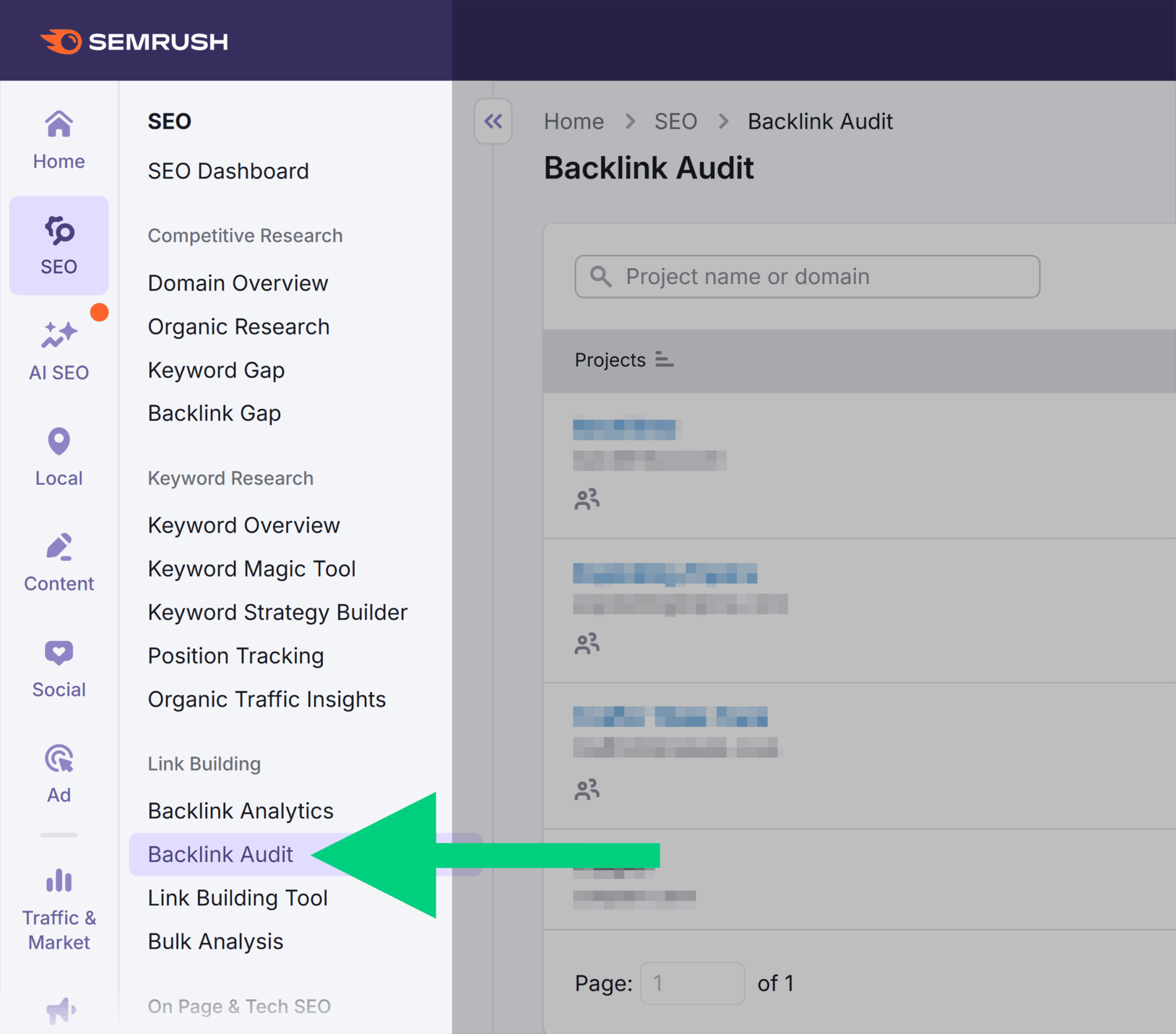 Semrush Backlink Audit Scaled