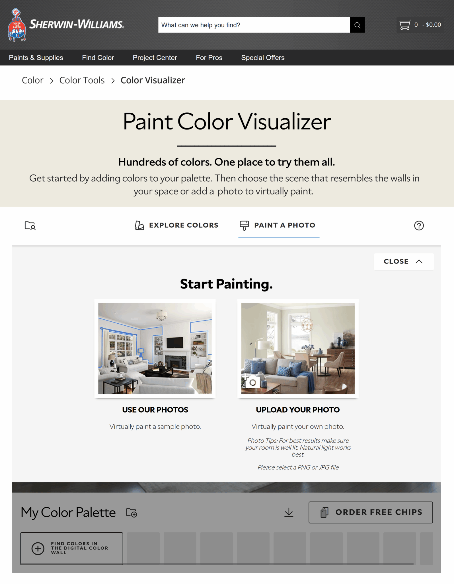 Sherwin Williams Color Visualizer Scaled