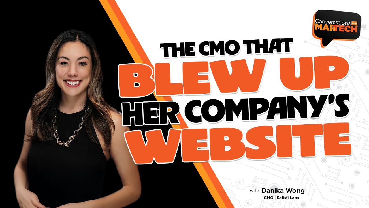 The CMO who blew up her company’s website