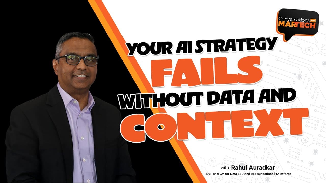 Your AI strategy fails without data and context