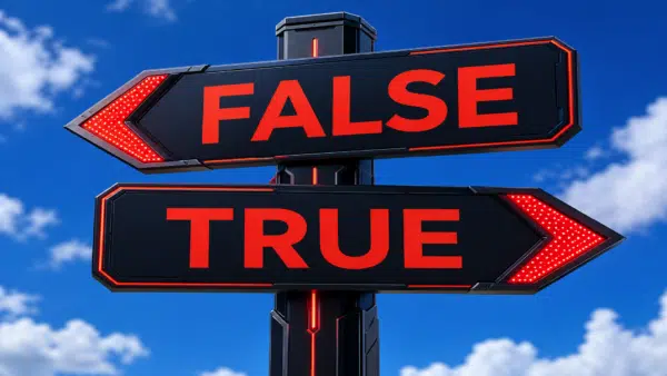 high-tech-road-sign-saying-true-false