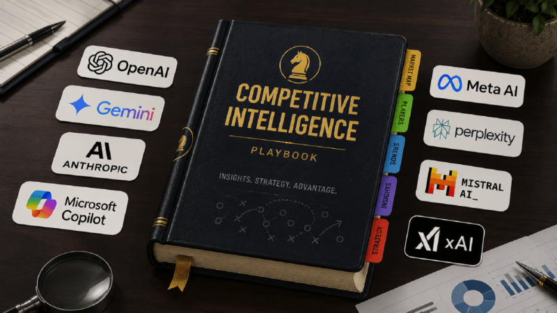 The marketer's new playbook for AI-powered competitive intelligence | MarTech
