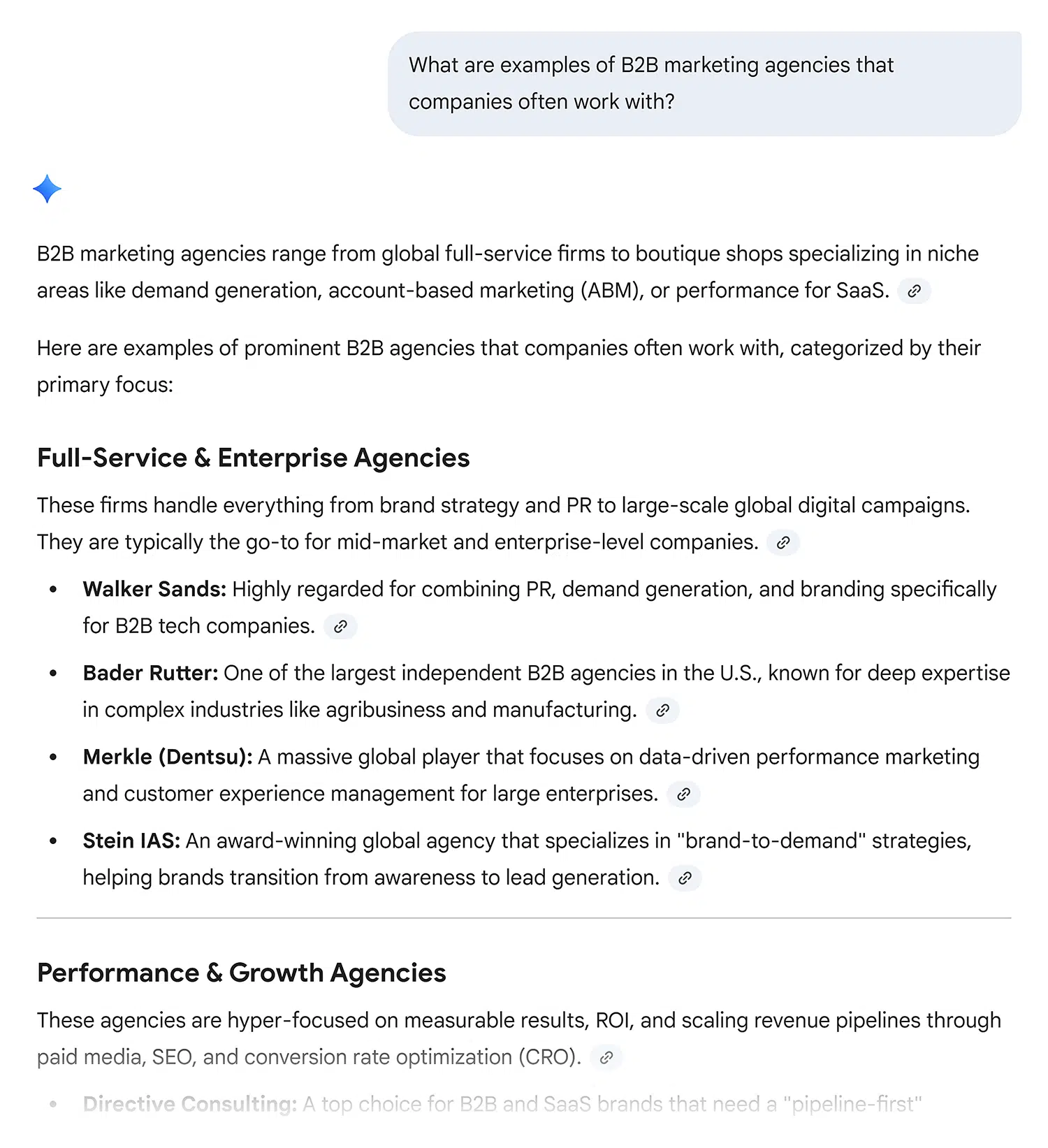 Gemini Brief Qualifying Statements