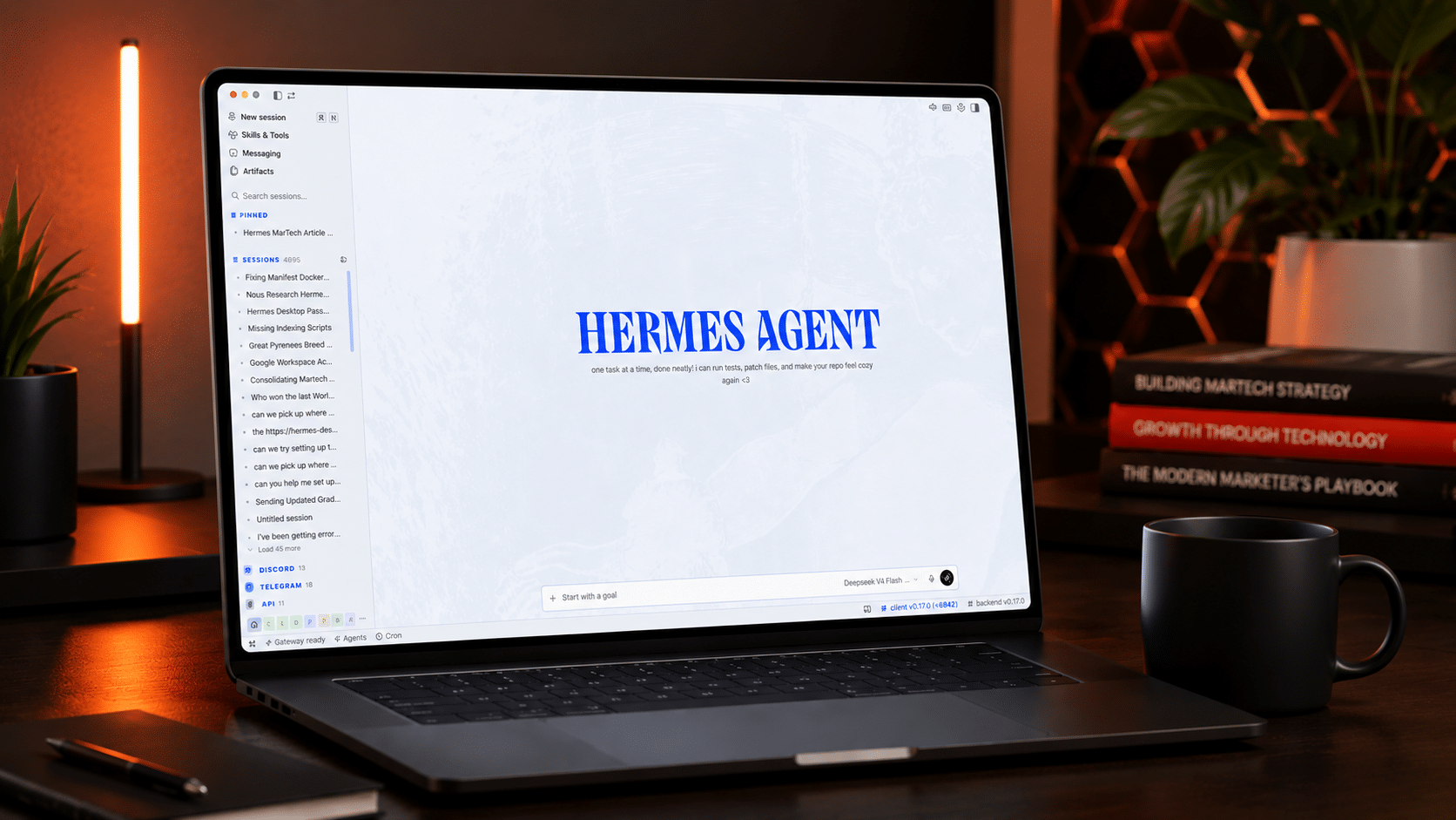 Get started with Hermes Agent Desktop

 Clio