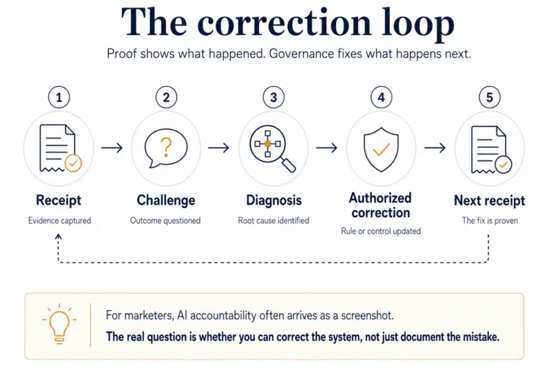The correction loop