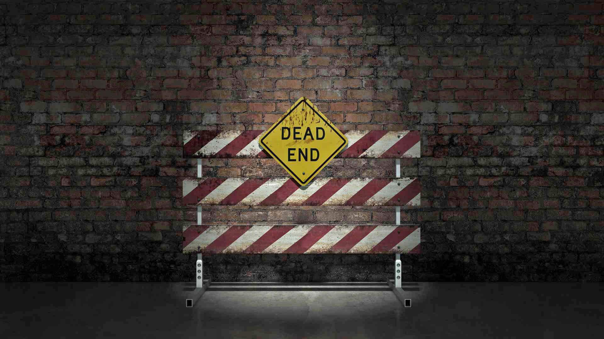 Dead End Sign Brick Wall Ss 1920 1 Usdnai